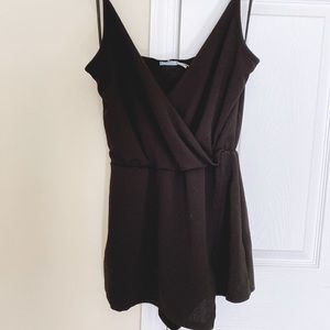 [Urban Outfitters] Black Romper